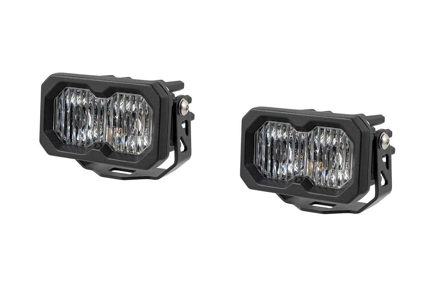 Stage Series 2" SSC2 2.0 SAE White Sport / Pro / Max Standard LED Pod (Pair)