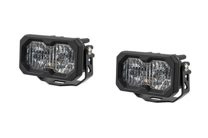 Stage Series 2" SSC2 2.0 SAE White Sport / Pro / Max Standard LED Pod (Pair)