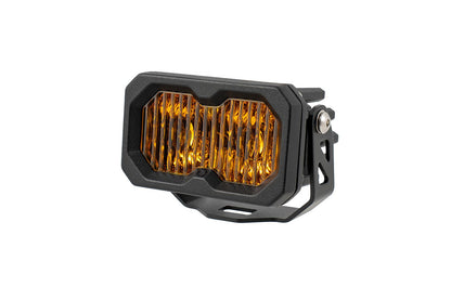 Stage Series 2" SSC2 2.0 SAE Yellow Sport / Pro / Max Standard LED Pod (one)