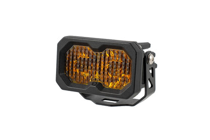 Stage Series 2" SSC2 2.0 SAE Yellow Sport / Pro / Max Standard LED Pod (one)