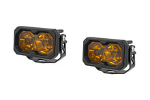 Stage Series 2" SSC2 2.0 SAE Yellow Sport / Pro / Max Standard LED Pod (Pair)