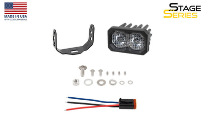 Stage Series 2" SSC2 2.0 SAE White Sport / Pro / Max Standard LED Pod (one)