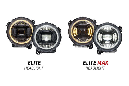 Elite LED Headlights For 2018-2025 Jeep JL Wrangler/Gladiator