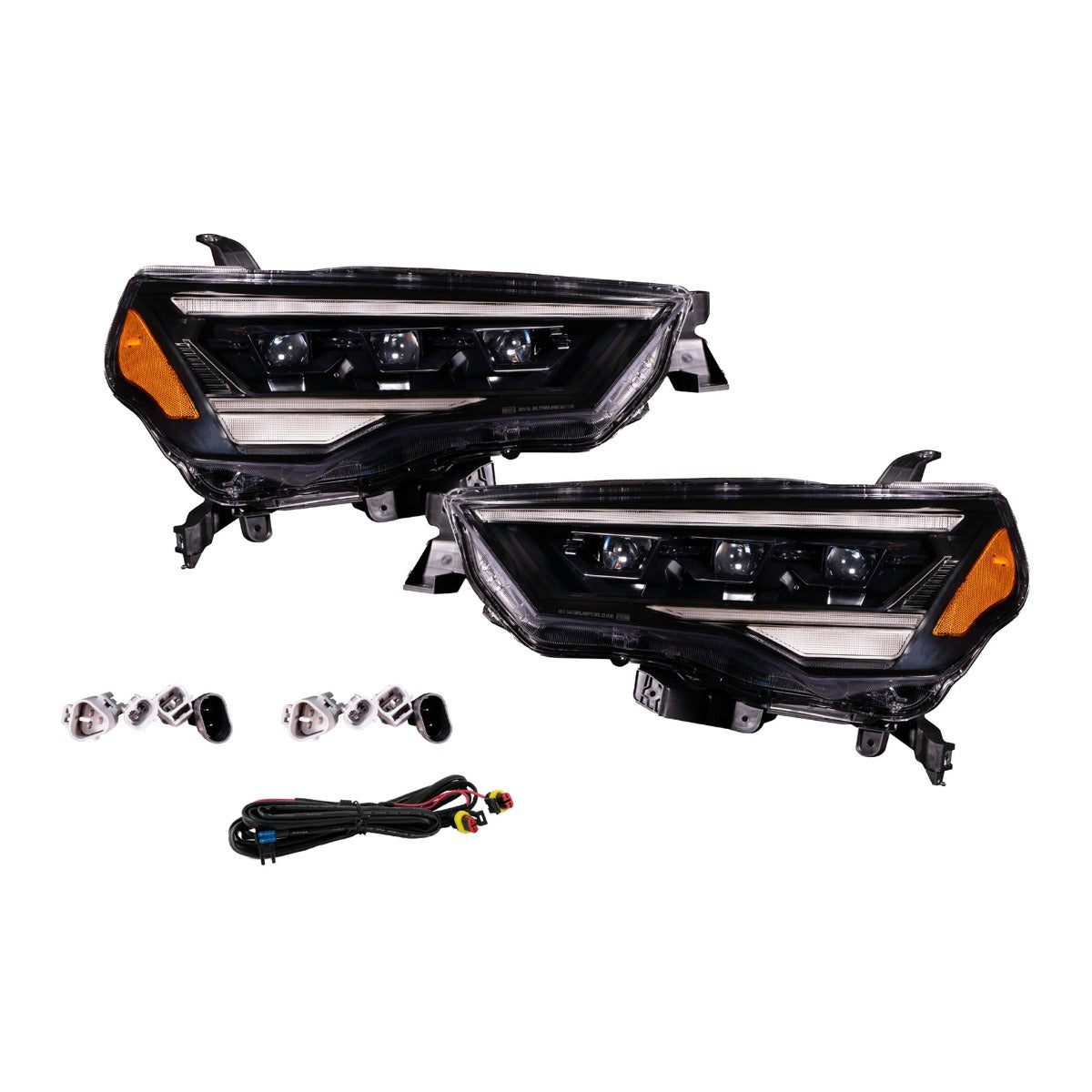 Form Lighting 2014-2024 Toyota 4Runner Sequential LED Projector Headlights (pair) - FL0017