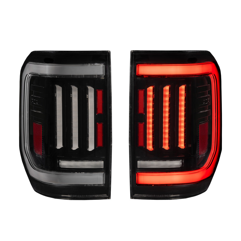 2022-2025 Ford Maverick LED Tail Lights Smoked or Red (pair)