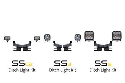 Stage Series Backlit Ditch Light Kit for 2017-2022 Ford Super Duty