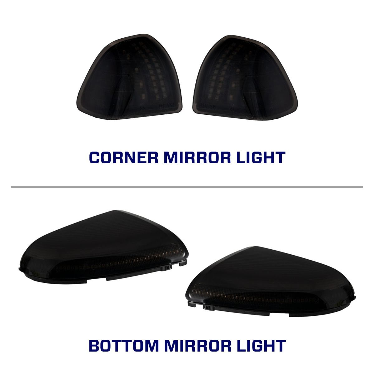 Ram LED Mirror Lights (Pair) (FL0034 & FL0035)