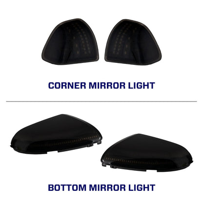 Ram LED Mirror Lights (Pair) (FL0034 & FL0035)