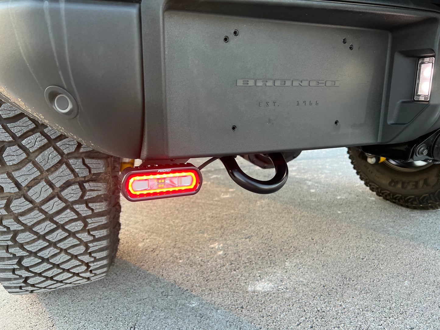 SPV Parts Universal Extended Rear Light Mounts - Mount Rigid, Baja Designs, Diode Dynamics and more