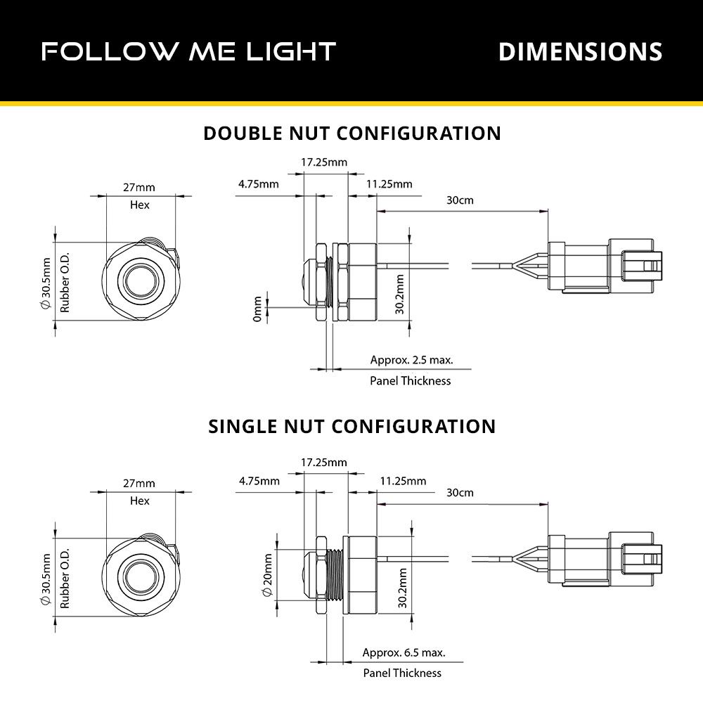 Diode Dynamics Infrared Follow-Me Light (one)