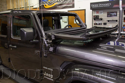 2020-2023 Jeep Gladiator Cowl Mount LED Brackets