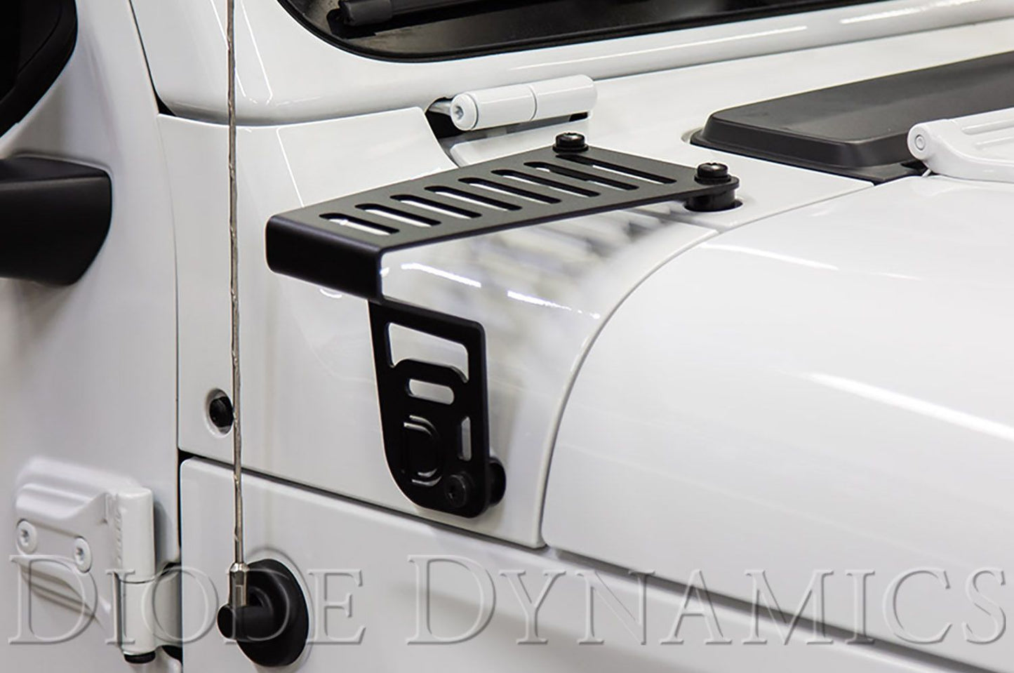 2018-2024 Jeep JL Wrangler Cowl Mount LED Brackets