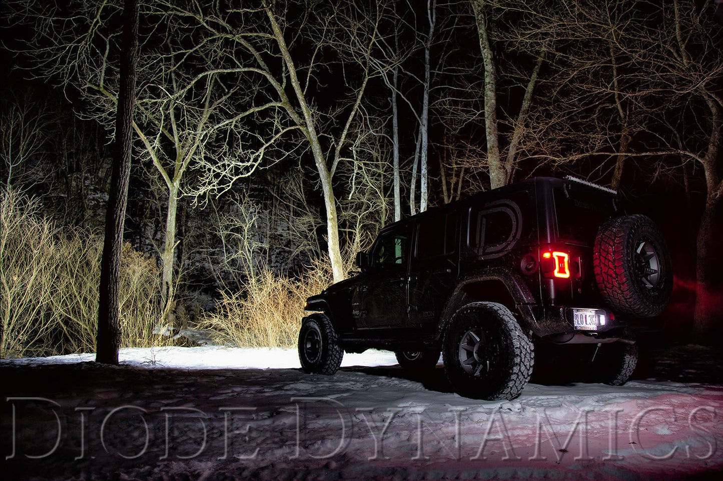 2018-2025 Jeep JL Wrangler Bumper LED Lightbar Kit