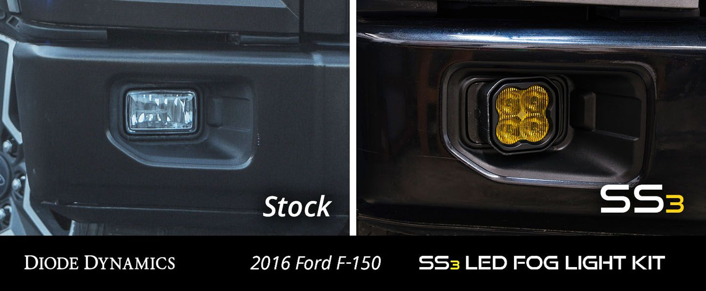 Diode Dynamics SS3 LED Fog Light Kit for 2015-2020 Ford F-150