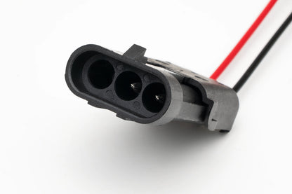 SPV Parts Harness 2 Pole WP Connector Adapters (Single) - SPV Harness System (Works with MANY vehicles, See Details)