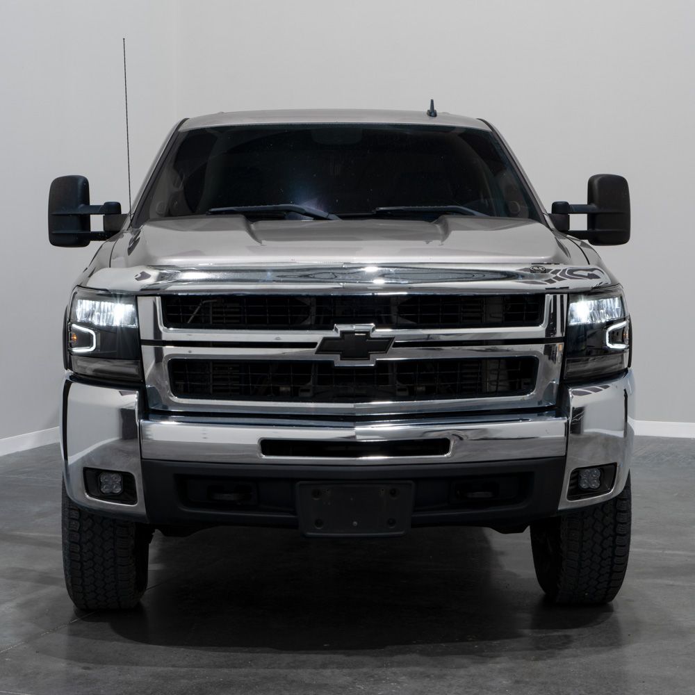 2007-2013 Chevrolet Silverado LED Reflector Headlights Pair Form Lighting - FL0004