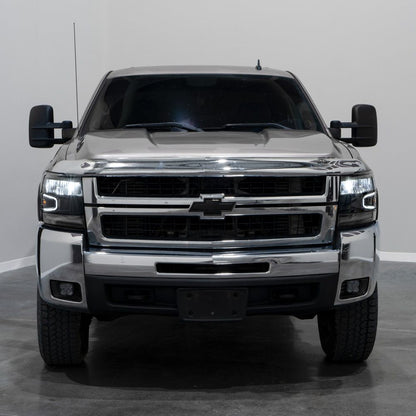 2007-2013 Chevrolet Silverado LED Reflector Headlights Pair Form Lighting - FL0004