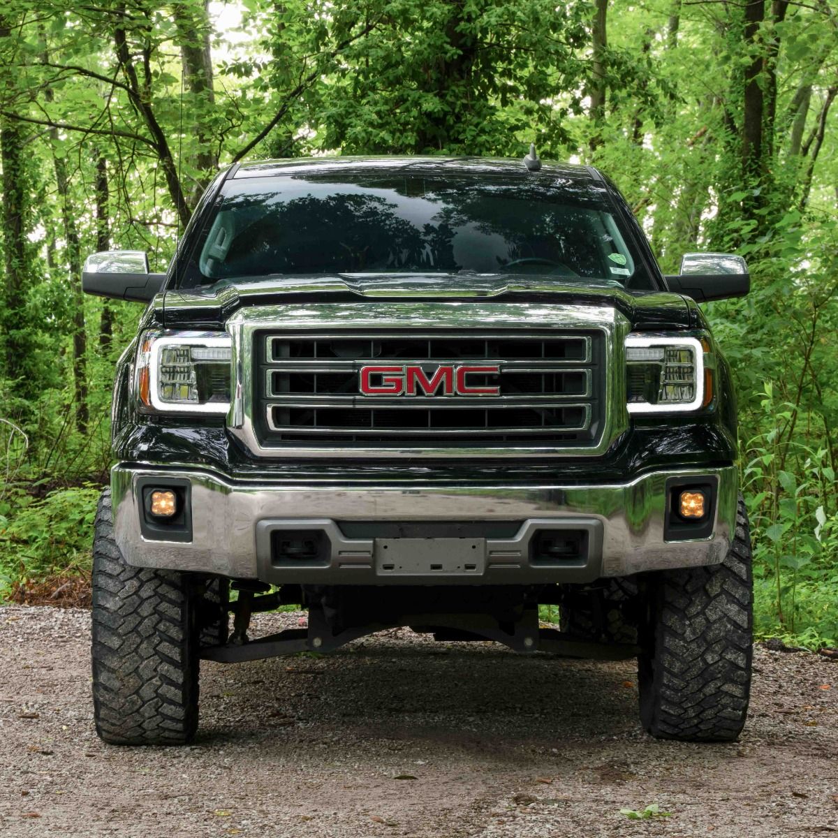 14-18 GMC Sierra 1500 and 15-19 GMC Sierra 2500/3500 LED Reflector Headlights Pair Form Lighting - FL0011