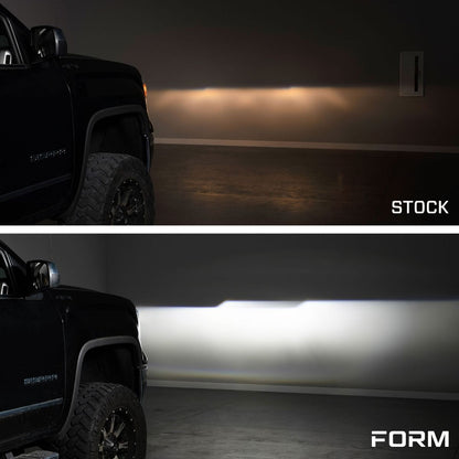 14-18 GMC Sierra 1500 and 15-19 GMC Sierra 2500/3500 LED Projector Headlights Pair Form Lighting - FL0012