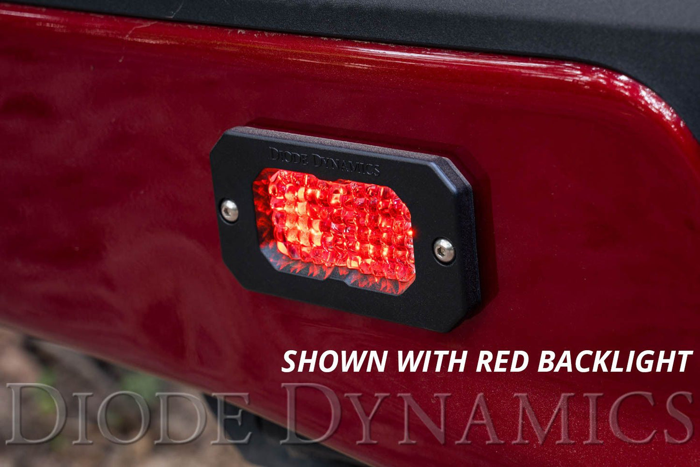 Diode Dynamics Stage Series 2" White Sport Flush Mount LED Pod (pair)