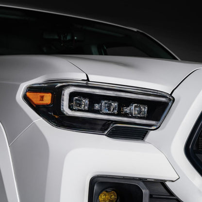 2016-2023 Toyota Tacoma Sequential LED Projector Headlights Pair (With New Selectable DRL) Form Lighting - FL0001