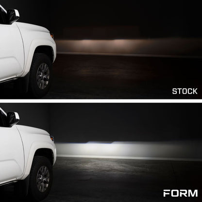 2016-2023 Toyota Tacoma Sequential LED Projector Headlights Pair (With New Selectable DRL) Form Lighting - FL0001