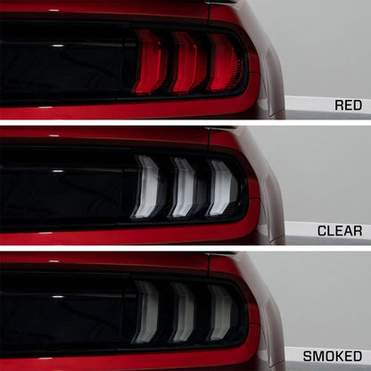 2015-2023 Ford Mustang LED TailLights Red, Clear, or Smoked Lens Pair Form Lighting - FL0006 FL0007 FL0008