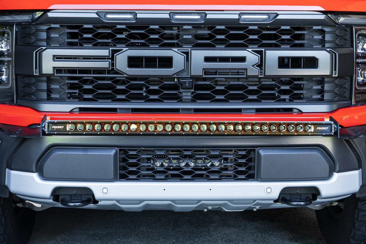 SPV Parts 2021+ Gen 3 Ford Raptor Bumper Bracket Kit for 40 & 50 inch light bars