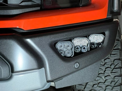 SPV Parts 2021-2026 Ford Raptor Diode Dynamics Sport & PRO Triple Fog Light Kit (With Brackets & Harness)