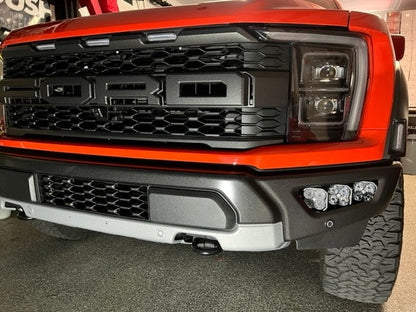 SPV Parts 2021-2026 Ford Raptor Diode Dynamics Sport & PRO Triple Fog Light Kit (With Brackets & Harness)