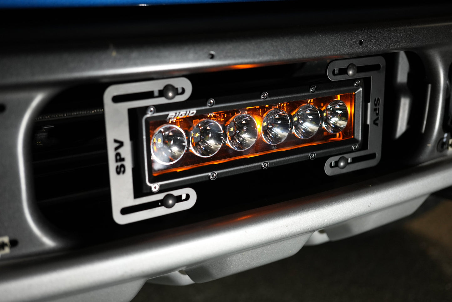 SPV Parts 2017-2020 Ford F-150 Raptor 6''-10'' LOWER Grille Light Bar Mounting Brackets