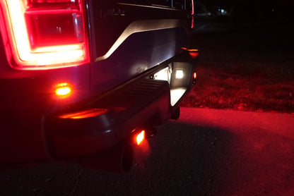 SPV Parts 2021-2026 Ford F-150 Raptor Rear Diode Dynamics SS2 Series Reverse Light Kit (No Drill) Red Backlight Rear LED