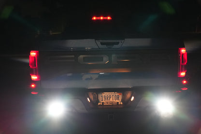 SPV Parts 2021-2026 Ford F-150 Raptor Rear Diode Dynamics SS2 Series Reverse Light Kit (No Drill) Red Backlight Rear LED