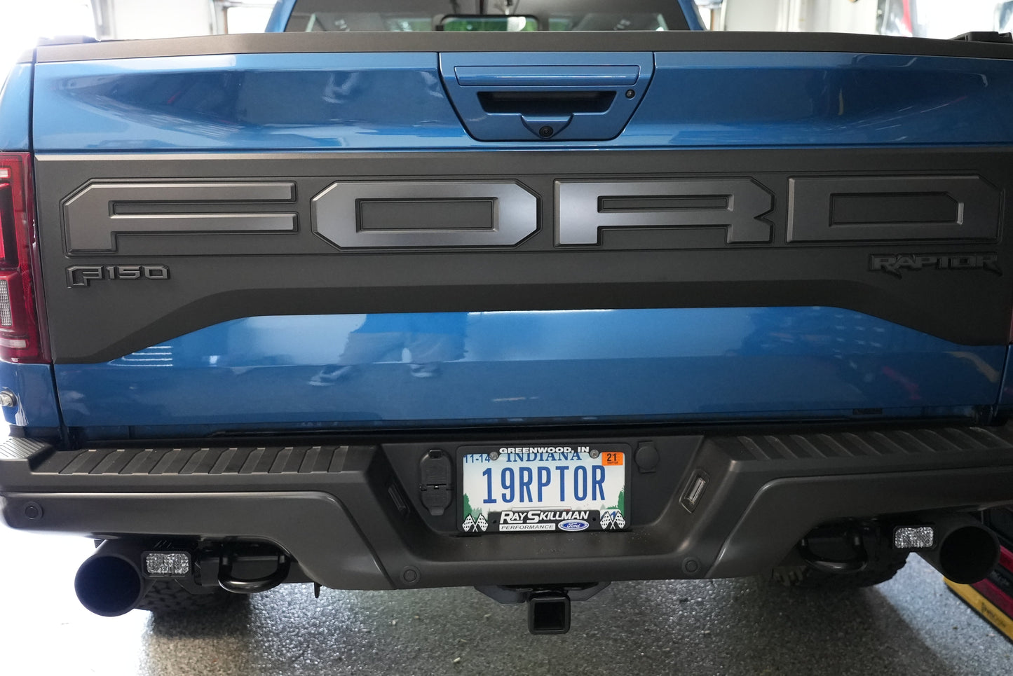 SPV Parts 2017-2020 Ford Raptor Rear Diode Dynamics SS2 Series Reverse Light Kit (No Drill) Red Backlight Rear LED