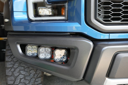 SPV Parts 2017-2020 Ford Raptor Diode Dynamics Sport & PRO Fog Light Kit (With Brackets & Harness)