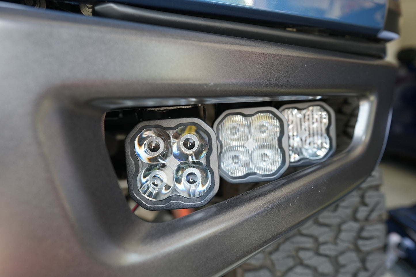 SPV Parts 2017-2020 Ford Raptor Diode Dynamics Sport & PRO Fog Light Kit (With Brackets & Harness)