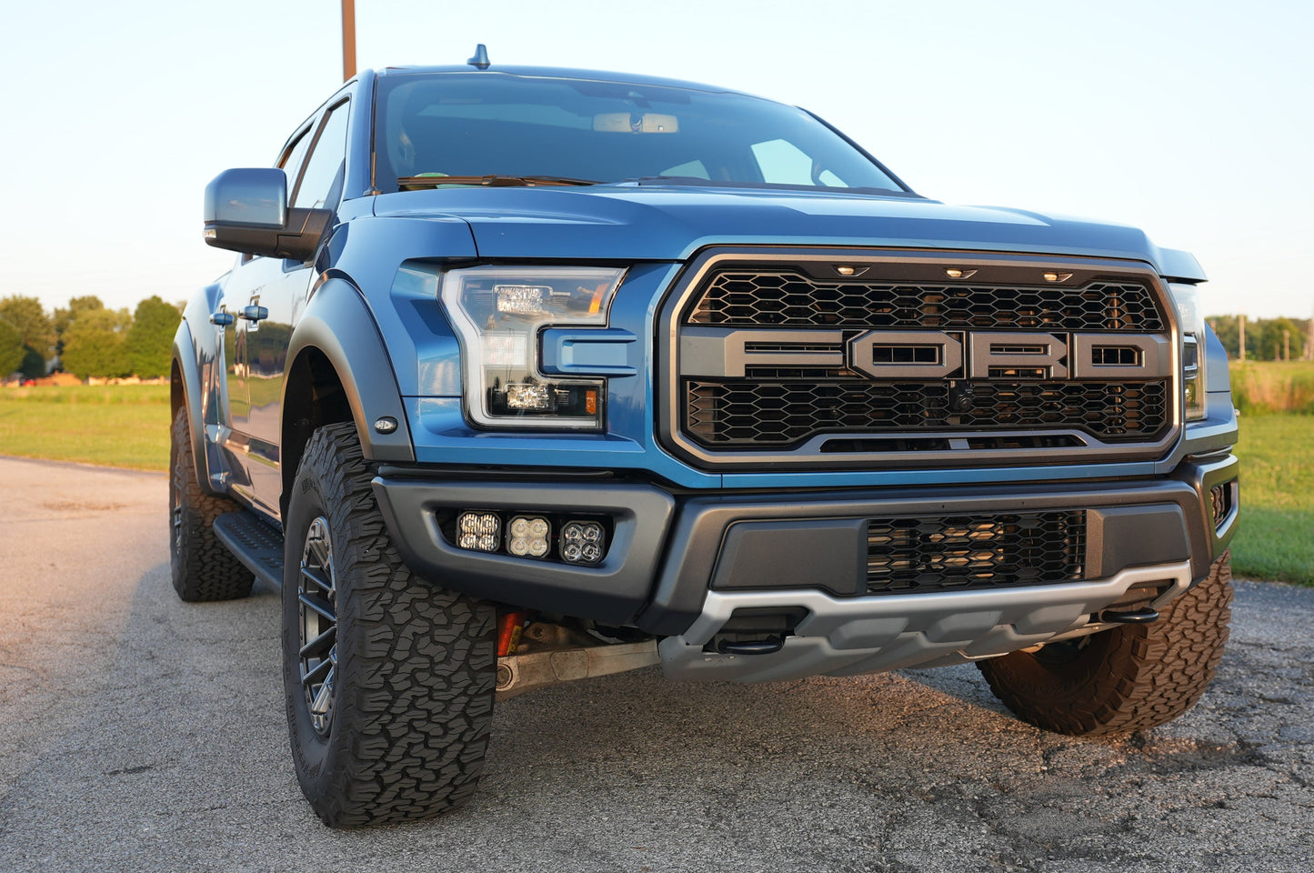 SPV Parts 2017-2020 Ford Raptor Diode Dynamics Sport & PRO Fog Light Kit (With Brackets & Harness)