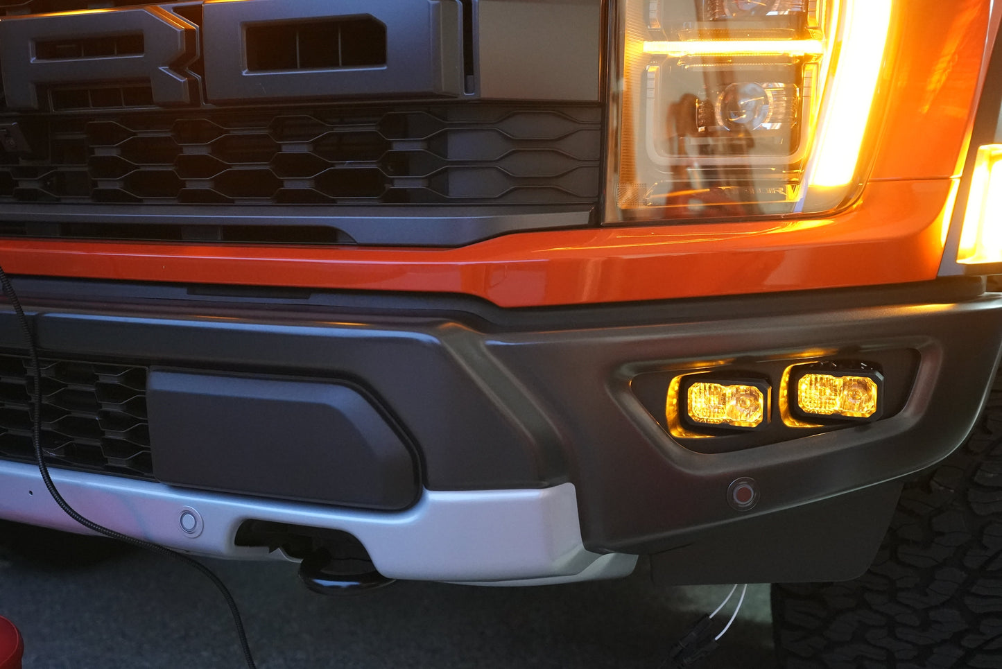 SPV Parts 2021-2026 Ford F-150 & Bronco Raptor OEM Fog Light Upgrade Kit with Brackets and Diode Dynamics SSC2 Lights