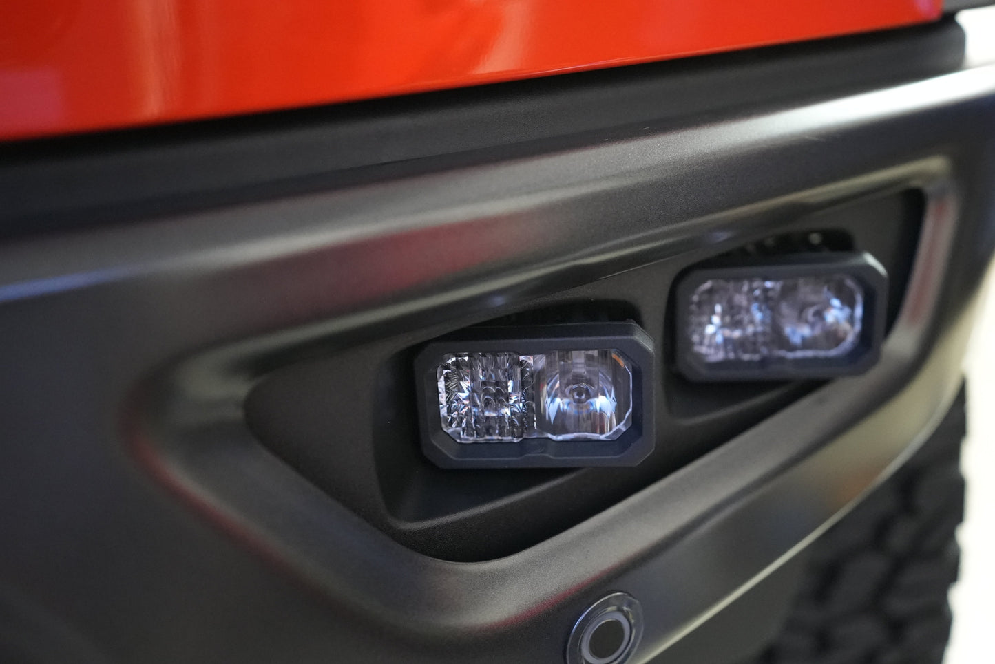 SPV Parts 2021-2026 Ford F-150 & Bronco Raptor OEM Fog Light Upgrade Kit with Brackets and Diode Dynamics SSC2 Lights