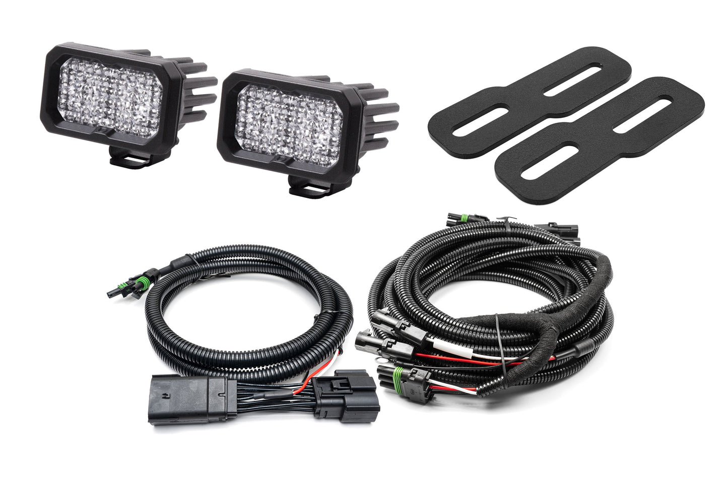 2018-2020 Ford F-150 (Excluding Raptor) Rear Diode Dynamics SS2 Series Reverse Light Kit (No Drill) Red Backlight Rear LED