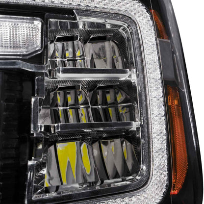 14-18 GMC Sierra 1500 and 15-19 GMC Sierra 2500/3500 LED Reflector Headlights Pair Form Lighting - FL0011