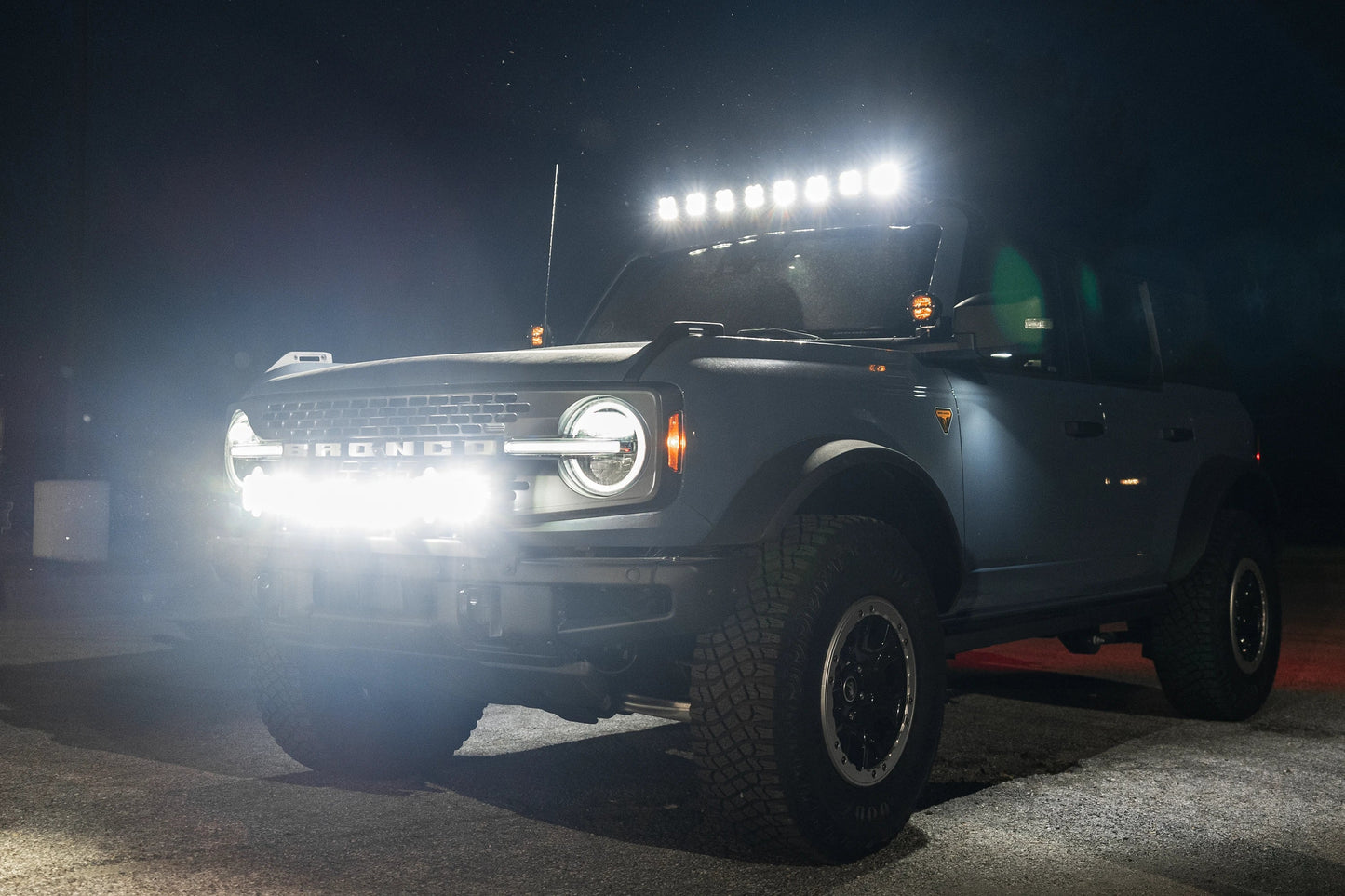 SPV Parts 2021+ Ford Bronco Roof Line HIGH Mount Kit (Multi-Fitment w/ optional Cross-mount)