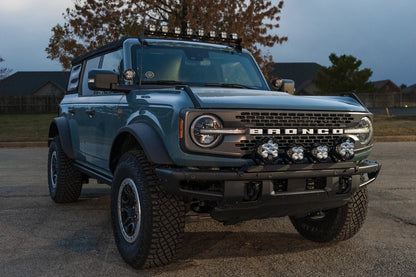 SPV Parts 2021+ Ford Bronco Roof Line HIGH Mount Kit (Multi-Fitment w/ optional Cross-mount)