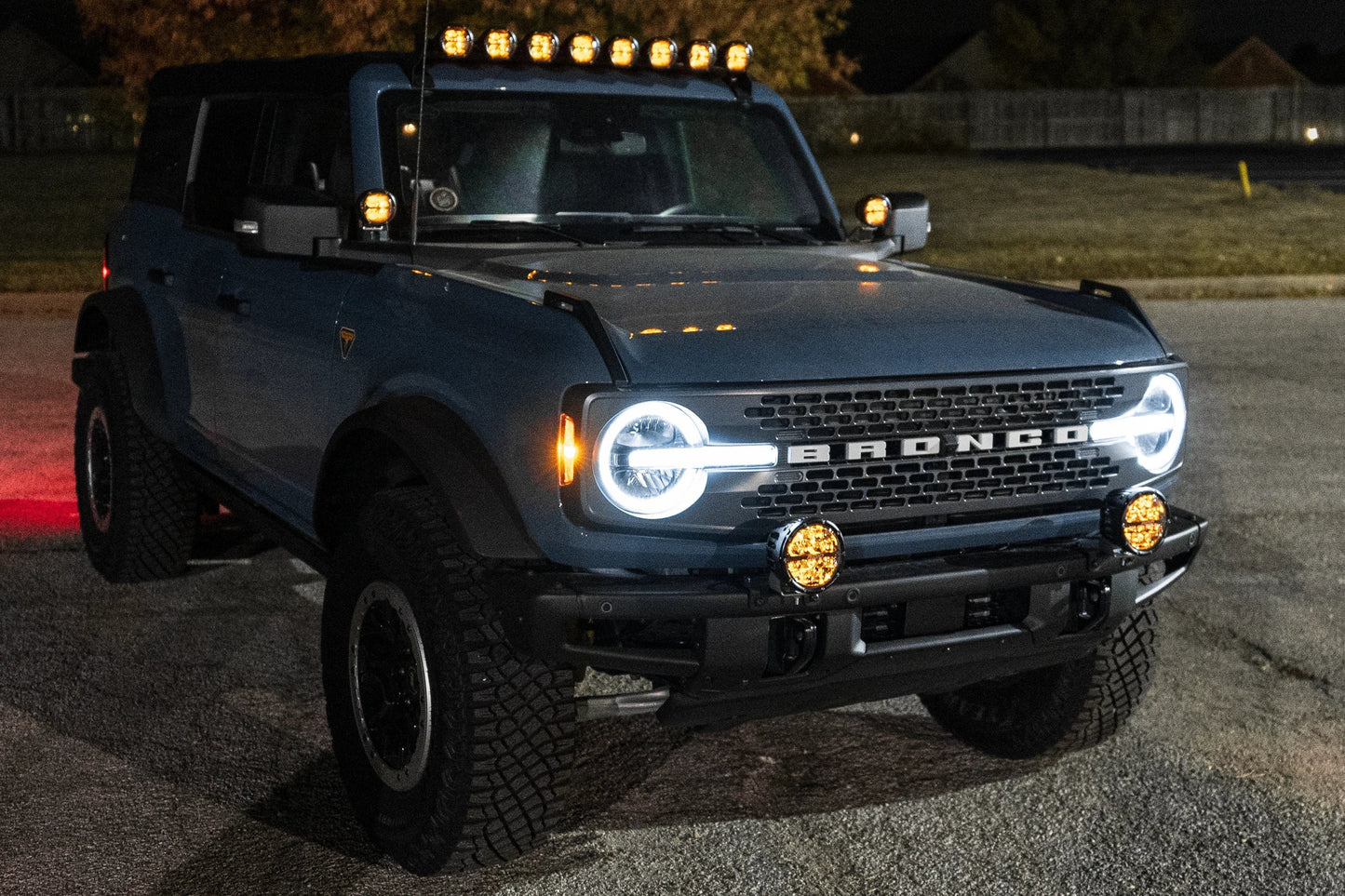 SPV Parts 2021+ Ford Bronco Roof Line HIGH Mount Kit (Multi-Fitment w/ optional Cross-mount)