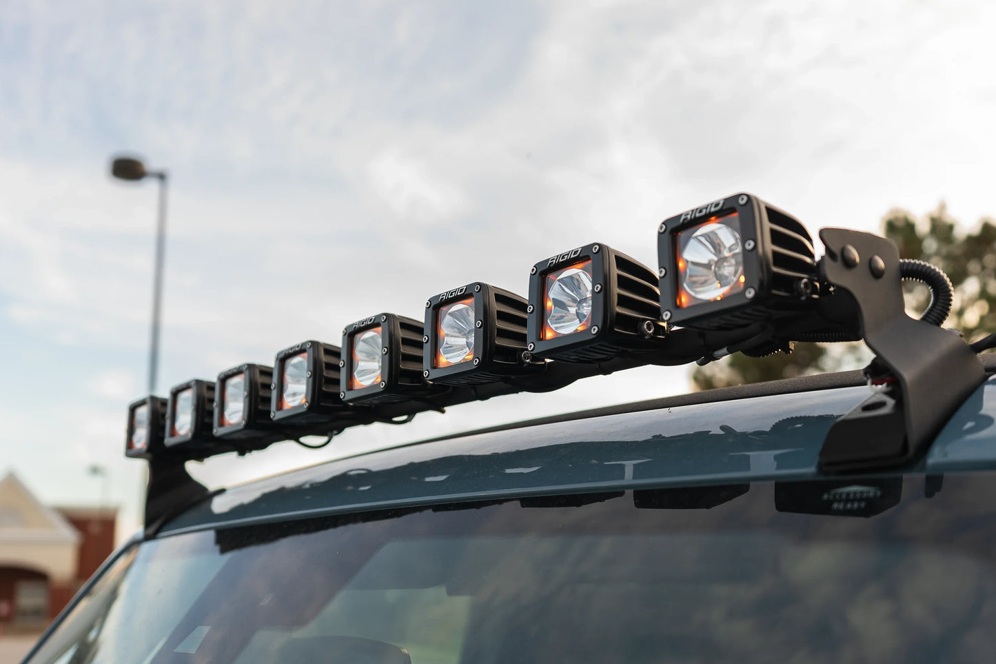 SPV Parts 2021+ Ford Bronco Roof Line HIGH Mount Kit (Multi-Fitment w/ optional Cross-mount)