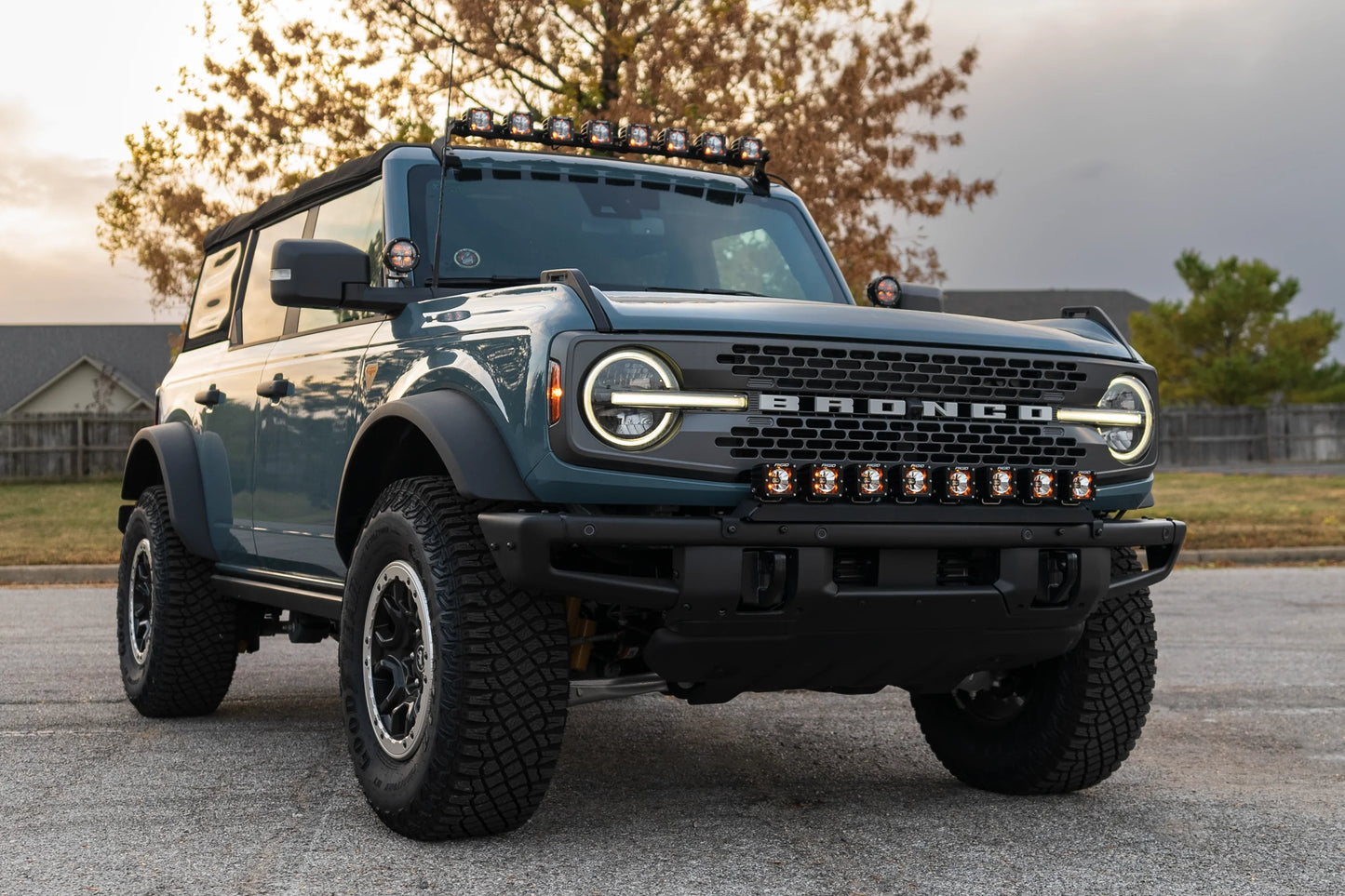 SPV Parts 2021+ Ford Bronco Roof Line HIGH Mount Kit (Multi-Fitment w/ optional Cross-mount)