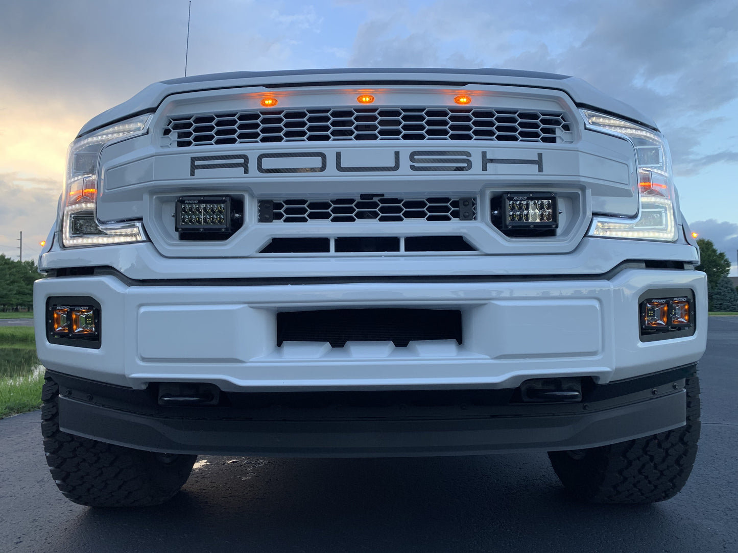 Door Buster/Clearance - SPV Parts 2018-2020 Roush F-150 Rigid LED Grille Light Kit