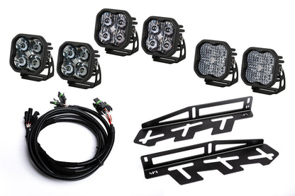 SPV Parts 2017-2020 Ford Raptor Diode Dynamics Sport & PRO Fog Light Kit (With Brackets & Harness)