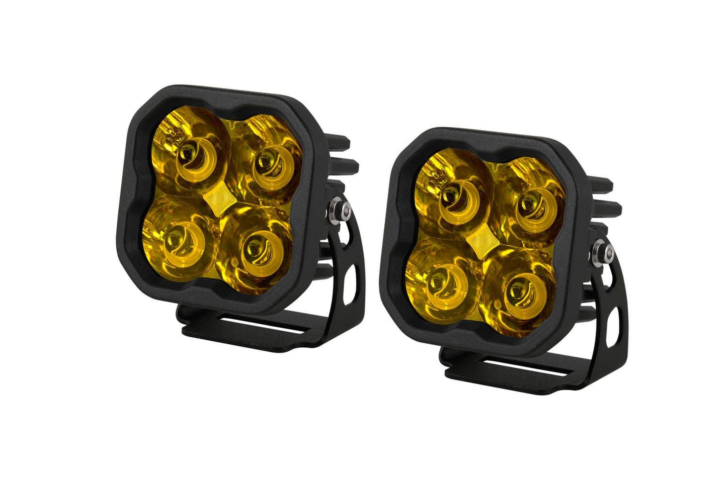 Diode Dynamics SS3 Stage Series 3" (YELLOW) Sport Standard LED Pod (pair)