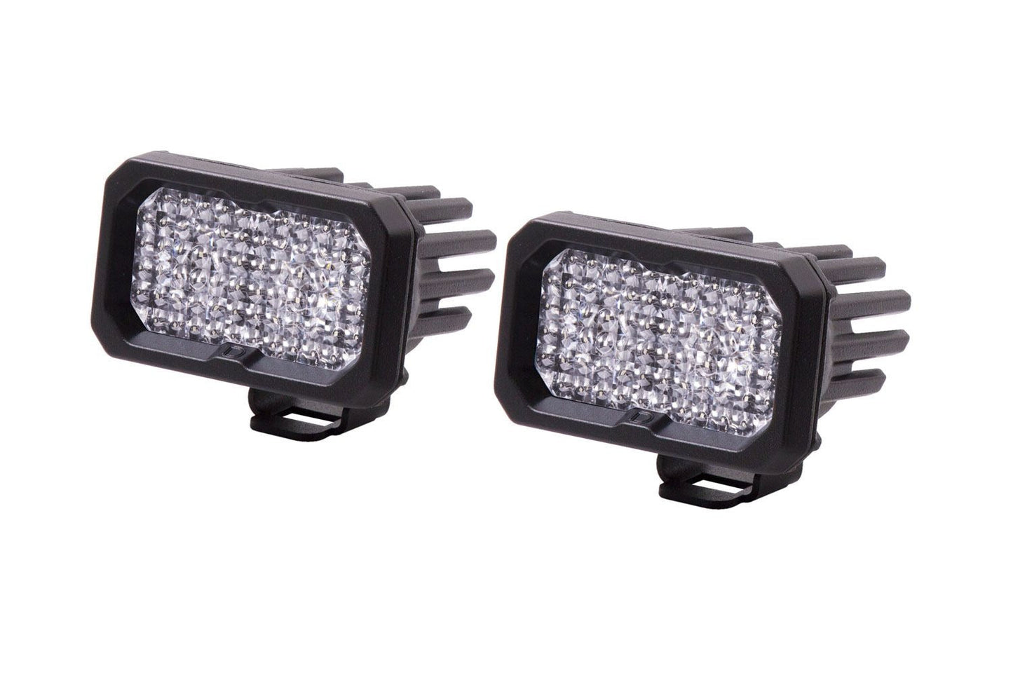 Diode Dynamics SSC2 Stage Series 2" SPORT White Standard LED Pod (pair) (BACKLIT)